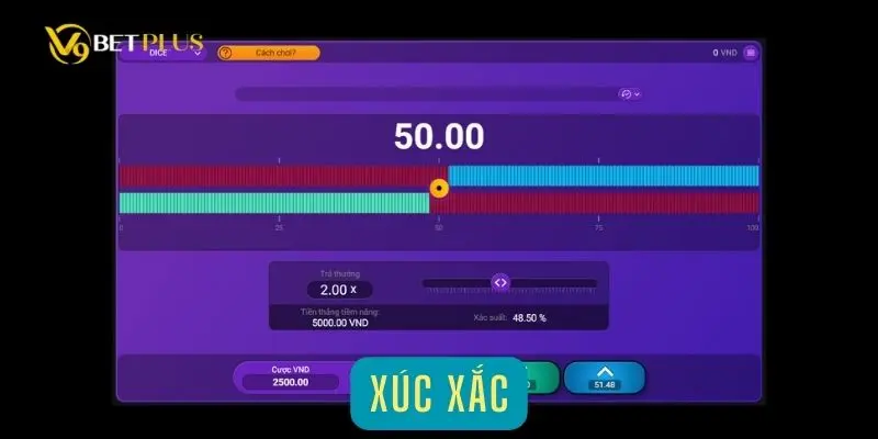 Game nhanh V9bet xúc xắc vô cùng thú vị