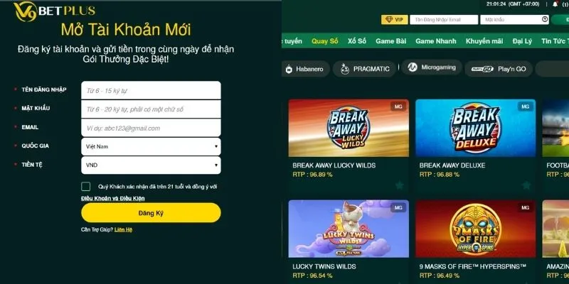 Hướng dẫn tham gia Microgaming tại V9bet