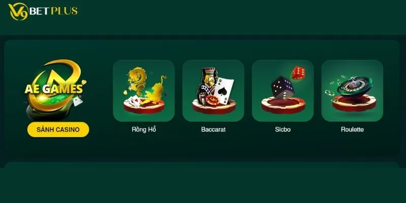 Sảnh Casino AE Games