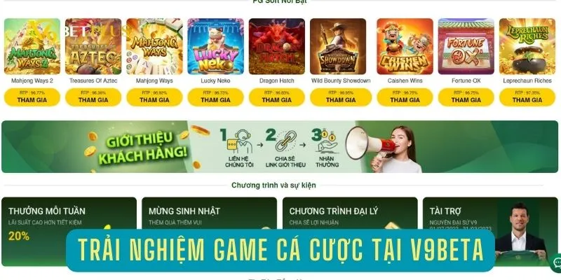 Tham gia chơi game cá cược tại sân chơi V9beta