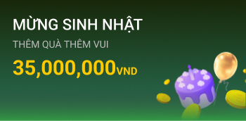 V9bet mừng sinh nhật lên đến 35 triệu